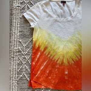 scoop neck stretchy colorful pullon top petite medium